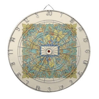 Tabla Dardos Rare Zentangle Mandala Art Dartboard