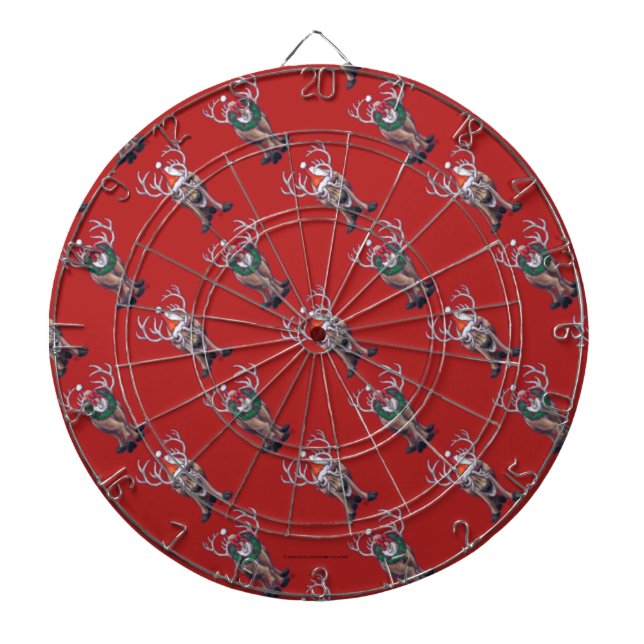Tabla Dardos Reindeer Christmas (Frente)