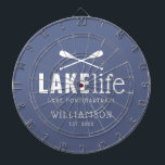 Tabla Dardos Remos Personalizados Vida no Lago<br><div class="desc">Envie-me uma mensagem se precisar de ajuda ou tiver algum pedido especial.</div>