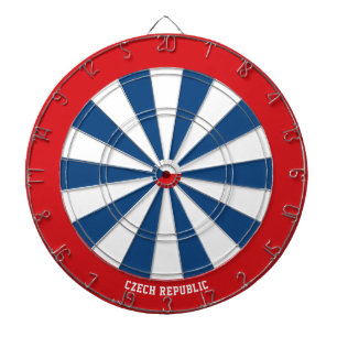 Tabla Dardos República Checa Flag Patriot's Bullseye