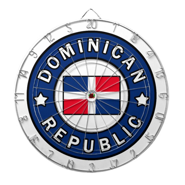 Tabla Dardos República Dominicana (Frente)