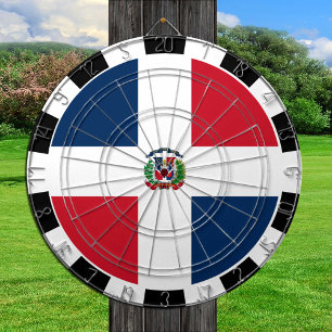 Tabla Dardos República Dominicana Dartboard & Flag / conselho d