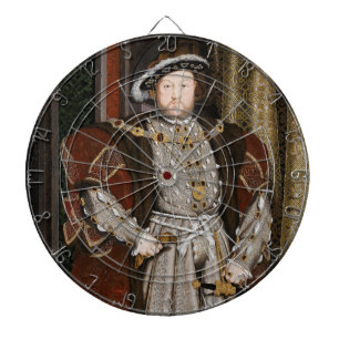 Tabla Dardos Retrato de Henrique VIII (Hans Holbein, o Jovem)