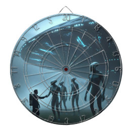 Tabla Dardos Reunião com aliens.
