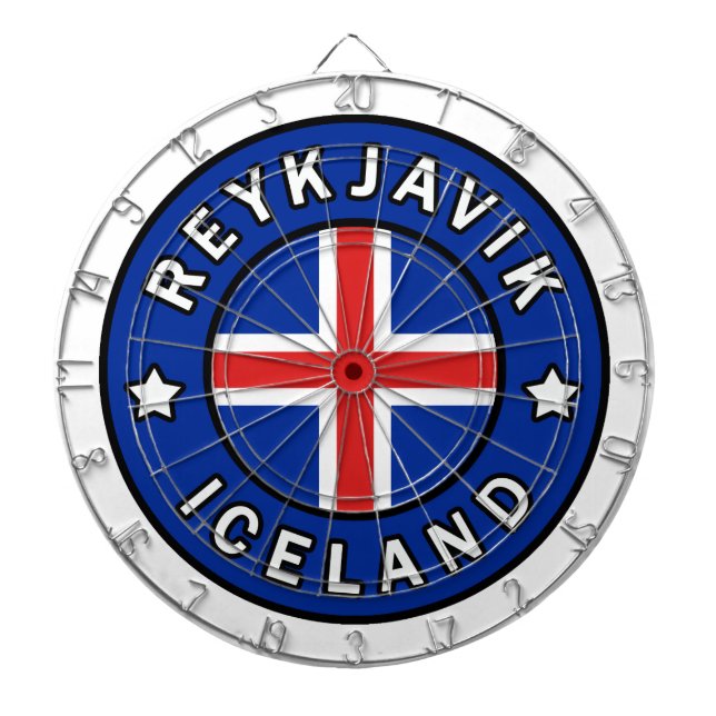Tabla Dardos Reykjavik Islândia (Frente)