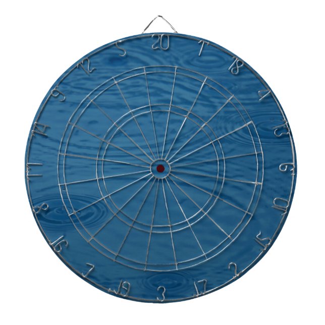 Tabla Dardos Ripais De Chuva (Ondas De Água Azul) (Frente)