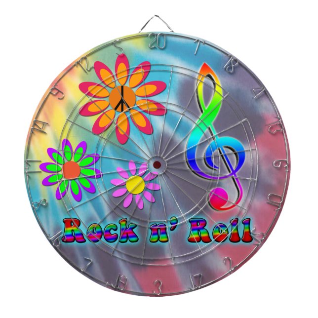 Tabla Dardos Rock n' Roll (Frente)
