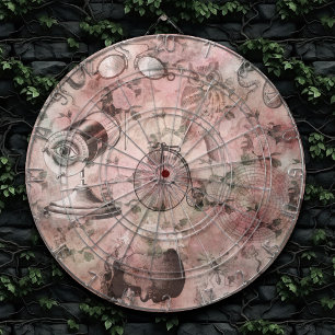 Tabla Dardos Romântico Steampunk Ephemera Antiquada
