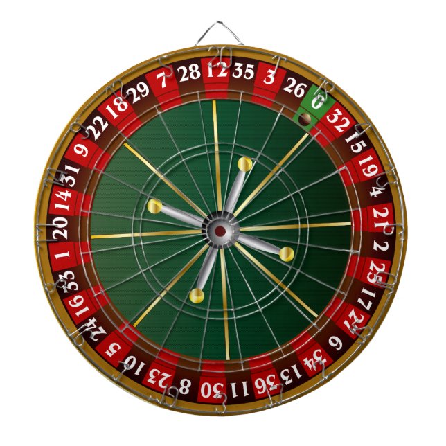 Tabla Dardos Roulette Wheel (Frente)