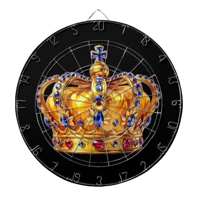 Tabla Dardos Royal golden crown (Frente)