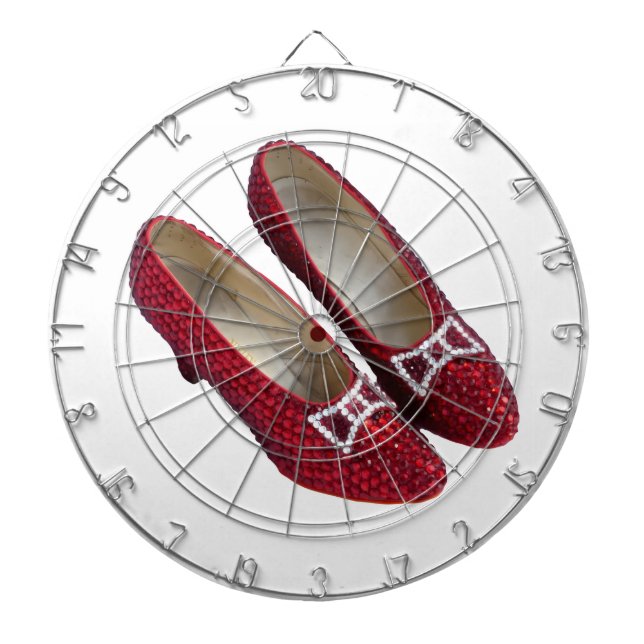 Tabla Dardos Ruby Red Slippers Calçados Wicked Dart Board (Frente)