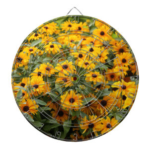 Tabla Dardos Rudbeckias / Cama de Susanos de Olhos Negros