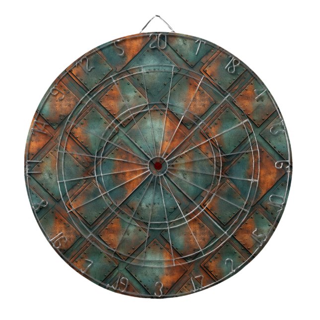 Tabla Dardos Rusty Metal Dartboard (Frente)