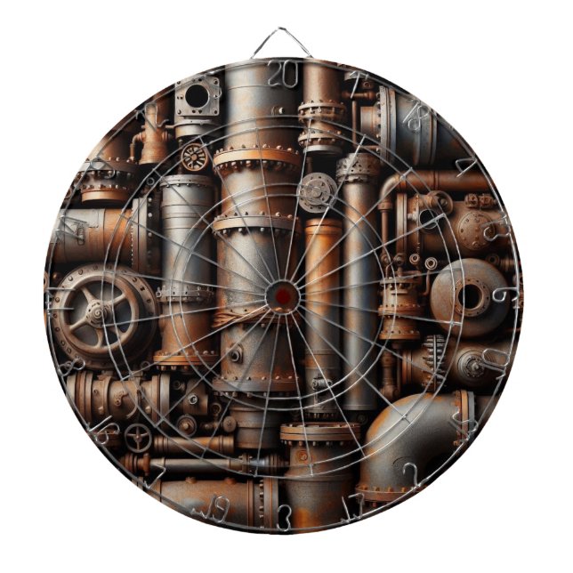 Tabla Dardos Rusty Pipes Dartboard (Frente)