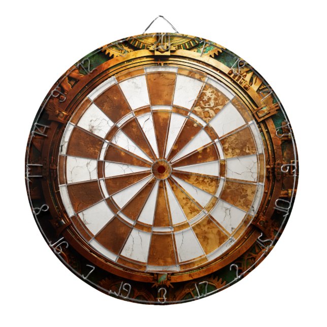 Tabla Dardos Rusty Steampunk Dartboard (Frente)