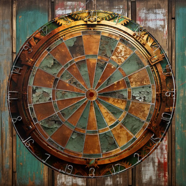 Tabla Dardos Rusty Steampunk Dartboard (Criador carregado)