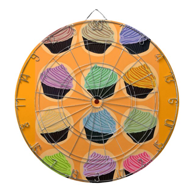 Tabla Dardos Sabores do cupcake (Frente)