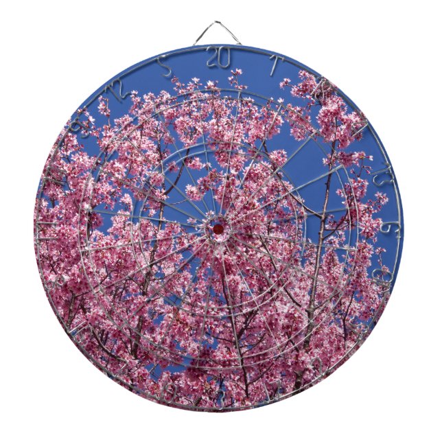 Tabla Dardos Sakura Cherry Blossoms No Azul (Frente)