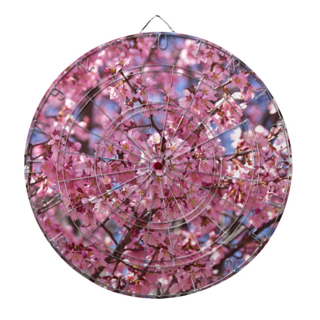 Tabla Dardos Sakura Pink Chersom Sky (Frente)