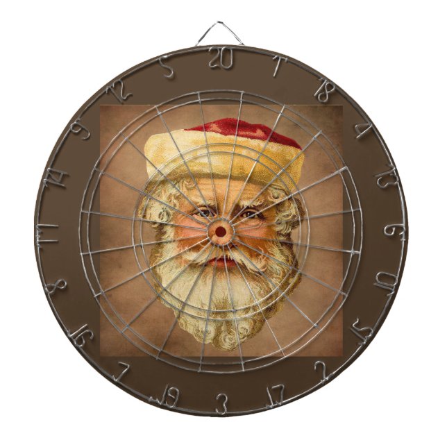 Tabla Dardos Santa Claus Vintage (Frente)