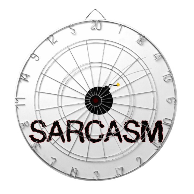 Tabla Dardos Sarcasm Bombed (Frente)