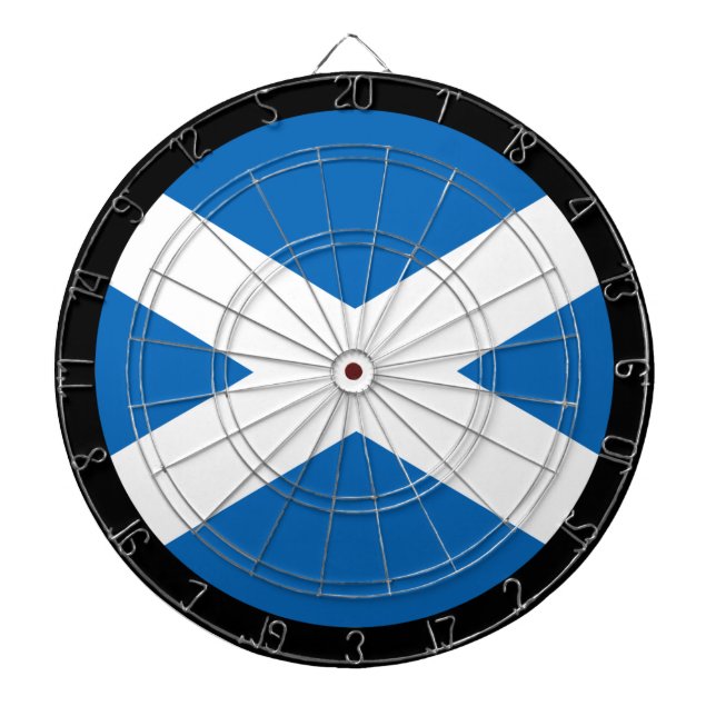 Tabla Dardos Scotland Flag Dartboard & dardos / conselho de jog (Frente)