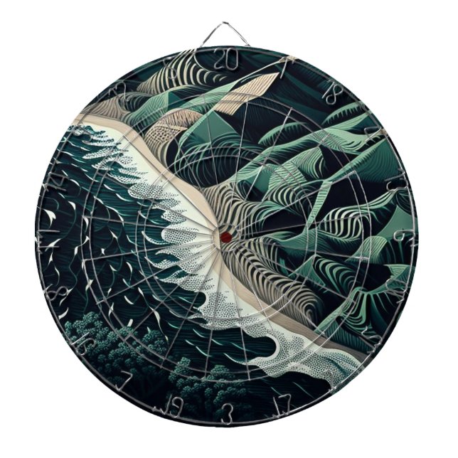 Tabla Dardos Serene Shores (Frente)