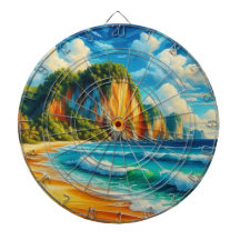 Serenidade Costeira: Maiestosos Cliff e Tranquil S