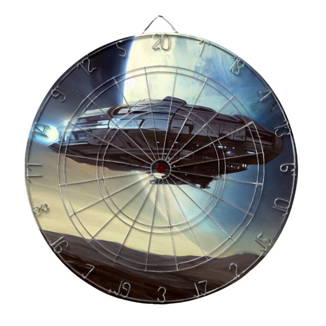 Tabla Dardos SF Orbiting Spaceship (2) (Frente)