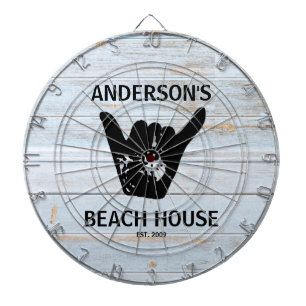 Tabla Dardos Shaka Beach House Surfer's