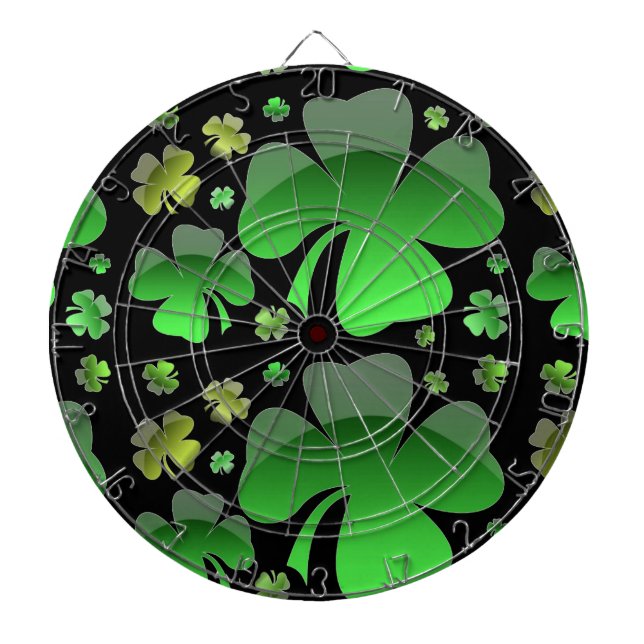 Tabla Dardos Shiney Shamrocks (Frente)