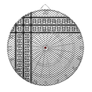 Tabla Dardos Símbolo Keffiyeh do Padrão de Resistência Palestin