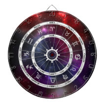 Símbolos de Astrologia Zodiac em um Starfield Cósm