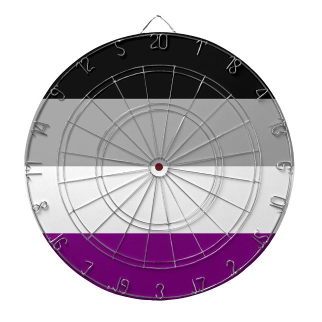 Tabla Dardos Sinalizador do Orgulho Asexual (Ace) (Asexualidade (Frente)