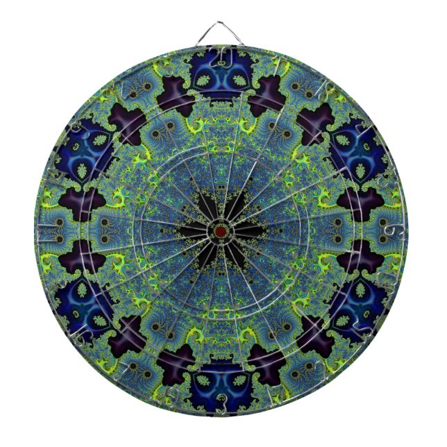 Tabla Dardos Sinfonia Fractal Radiante (Frente)