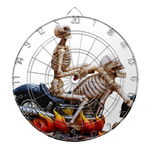 Tabla Dardos Skeleton Rider (Frente)