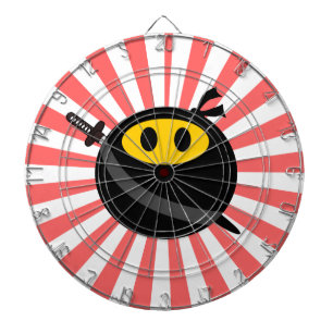 Tabla Dardos Smiley face de Ninja