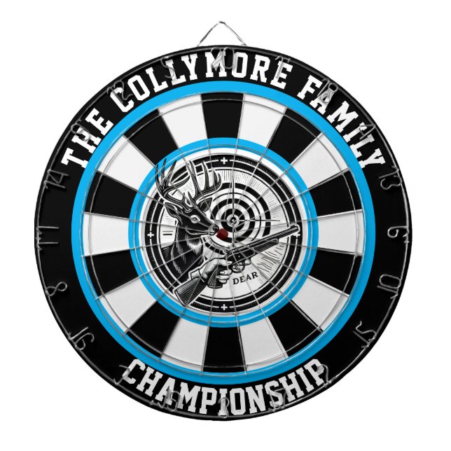 Tabla Dardos Sobreposição Majestosa com Destino (Frente)