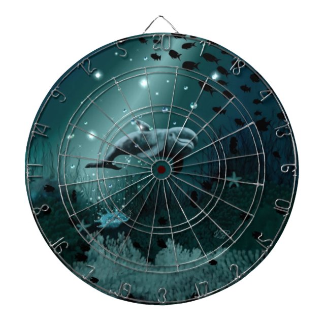 Tabla Dardos Sonho de golfinho (Frente)