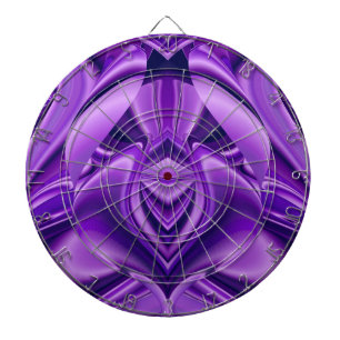 Tabla Dardos Sonhos de Arco-Íris de Flor Roxo