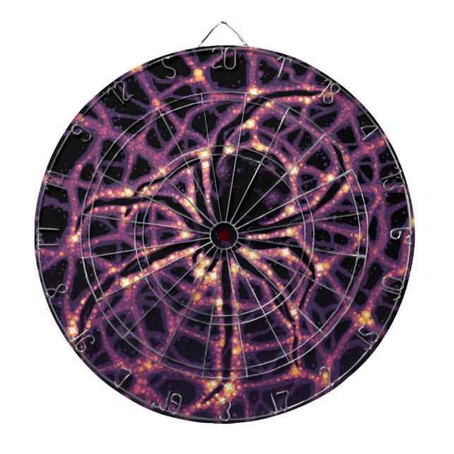 Tabla Dardos Spider Cosmic Web, Galáxia Halloween dos Horrores (Frente)