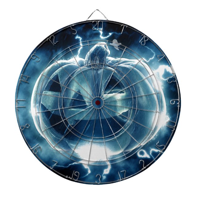 Tabla Dardos Spooky Jack-o-Lantern (Frente)