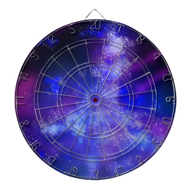 Tabla Dardos Starry Night Sky Blue Sapphire (Frente)