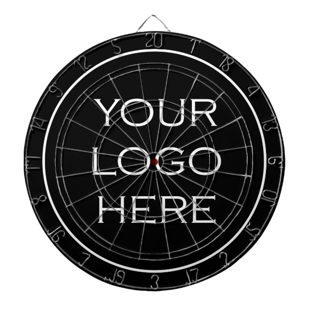 Tabla Dardos Sua empresa de logotipo profissional (Frente)