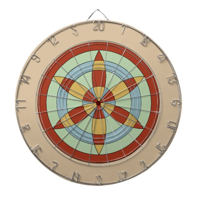 Tabla Dardos Suffolk Hexafoil (Daisy Wheel) (Frente)