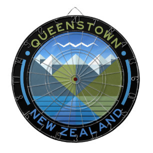 TABLA DARDOS SUL-ILHA QUEENSTOWN NOVA ZEALAND DARTBOARD