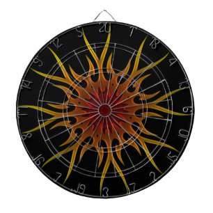 Tabla Dardos Sunburst Sun Rays Dart Board