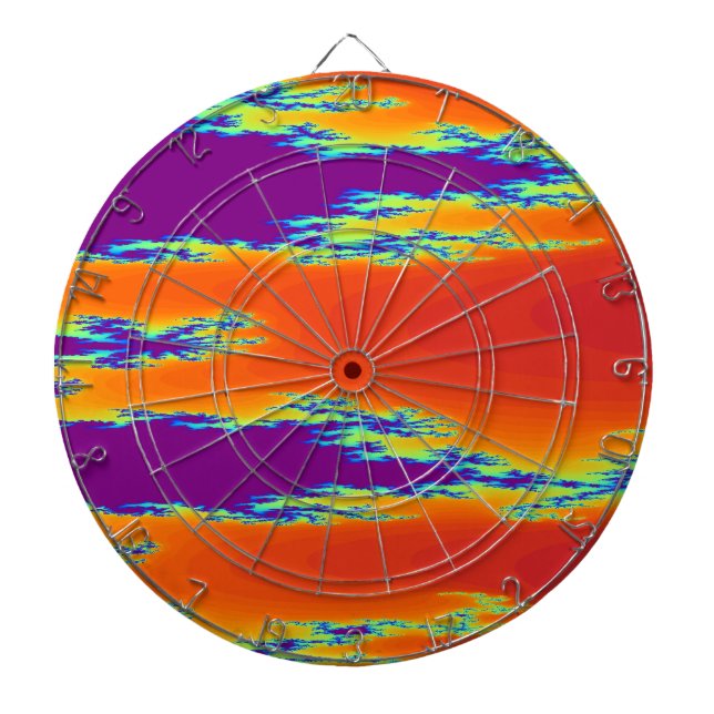 Tabla Dardos Sunrise Fractal Dart Board (Frente)