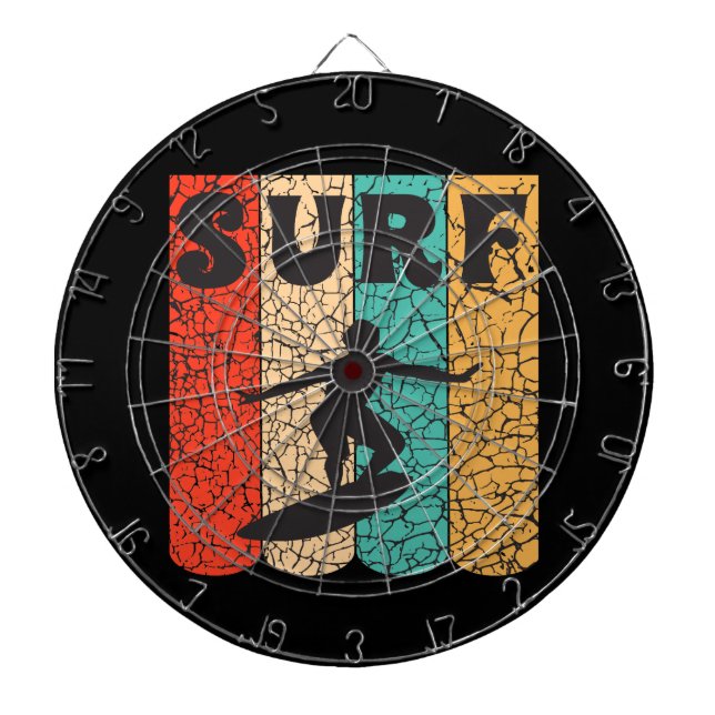 Tabla Dardos Surf California (Frente)
