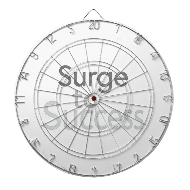 Tabla Dardos Surge para o sucesso (Frente)